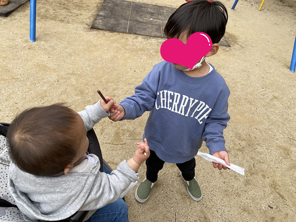 チョコレートは何歳からあげてる 4歳兄 1歳弟の実情をリポート